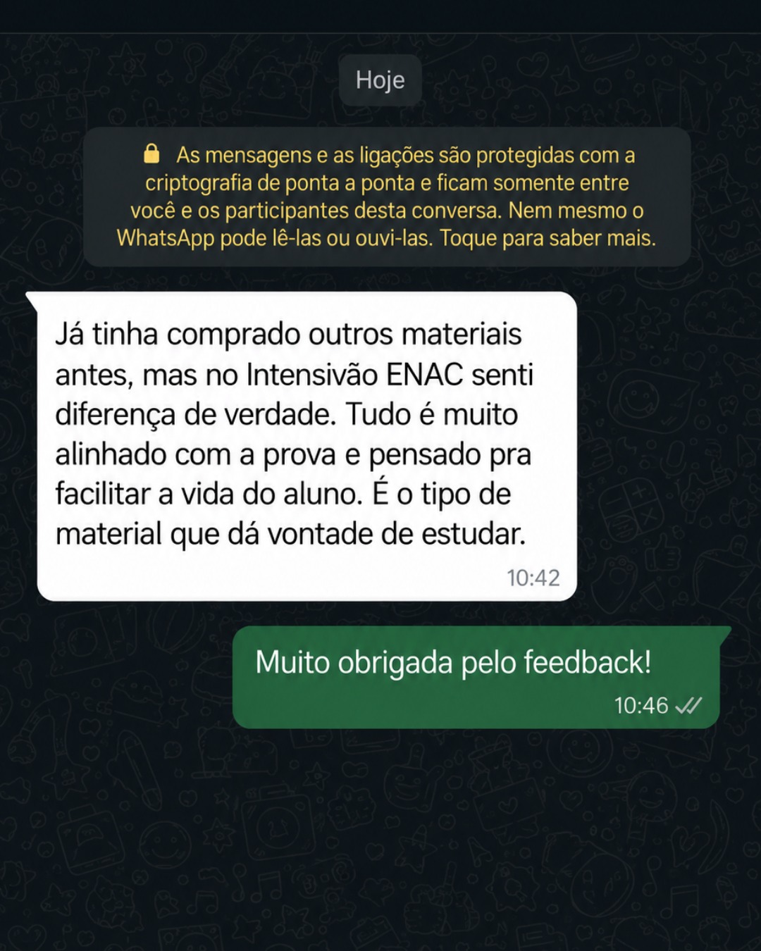 Aluna relata diferença real do Intensivão ENAC