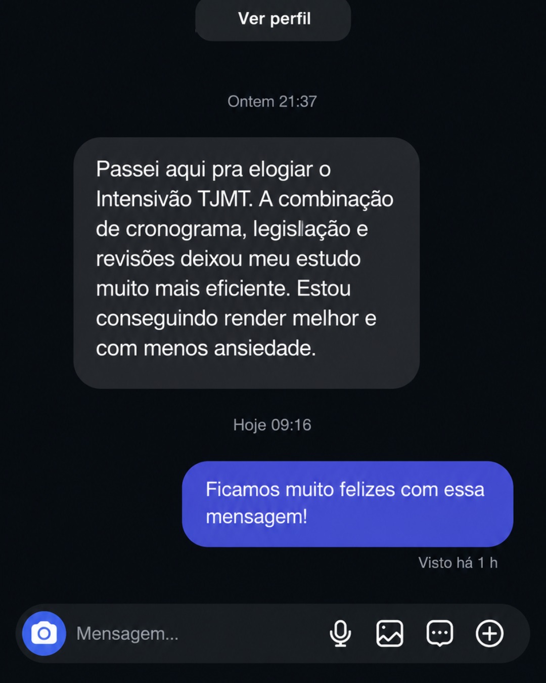 Aluno do Intensivão TJMT relata estudo mais eficiente